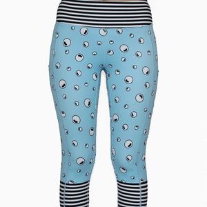 Pearls and Stripes pocket capri